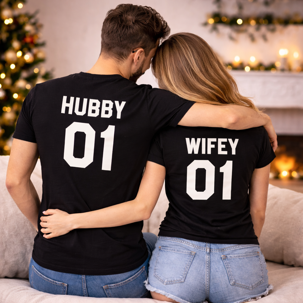 Hubby and wifey shirts