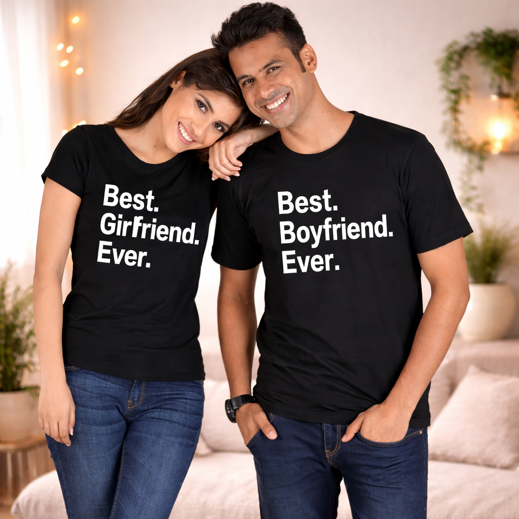 Husband and wife tee shirts
