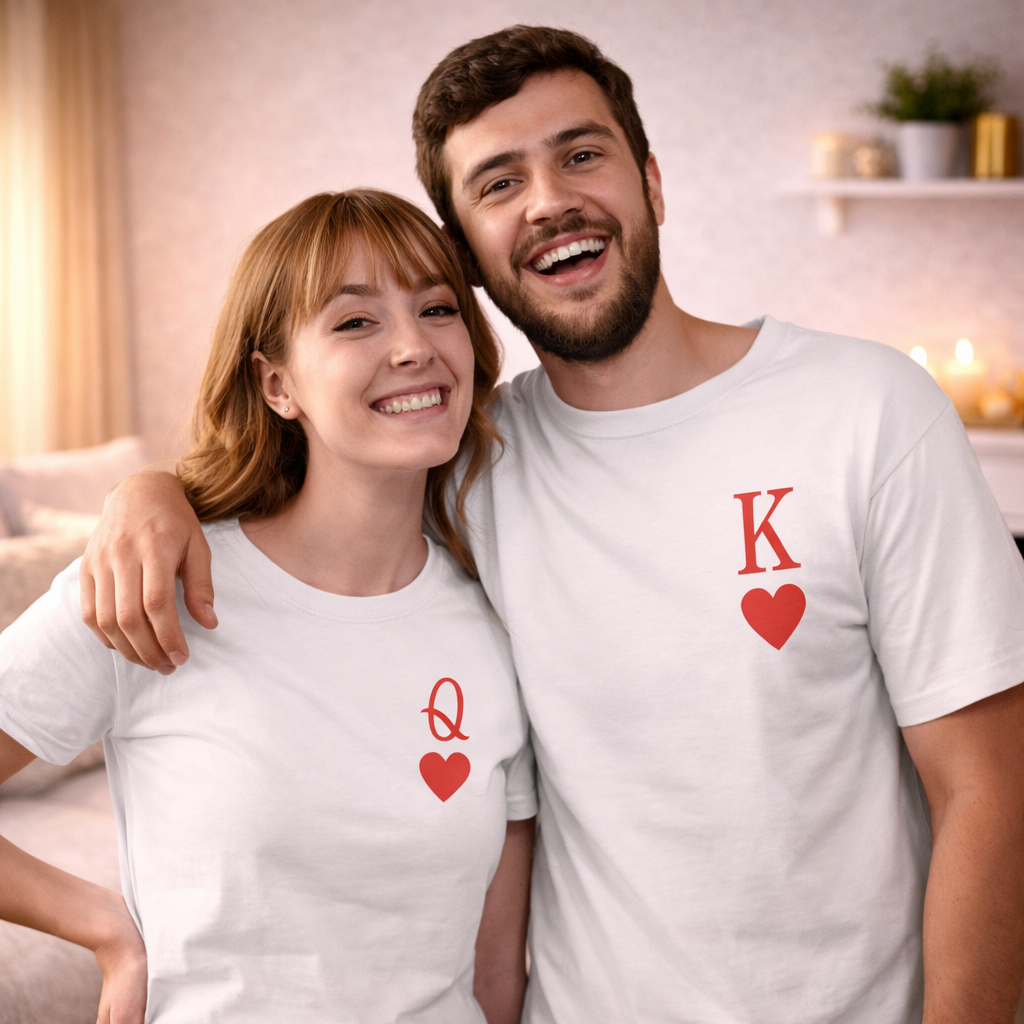 King and queen shirts