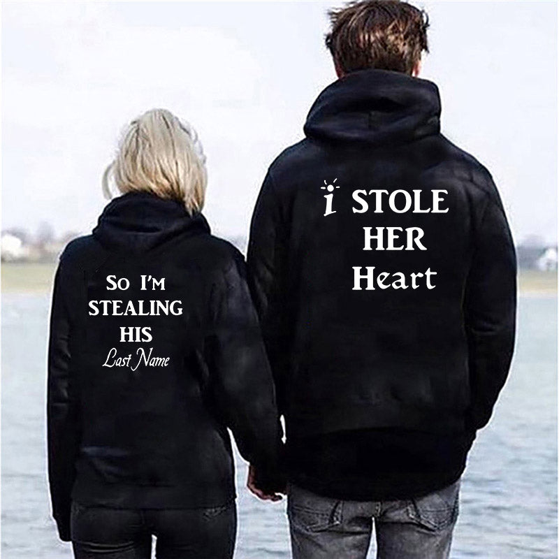 His and hers hoodies