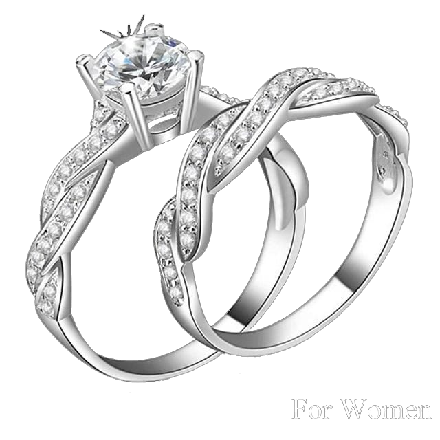 Infinity engagement ring