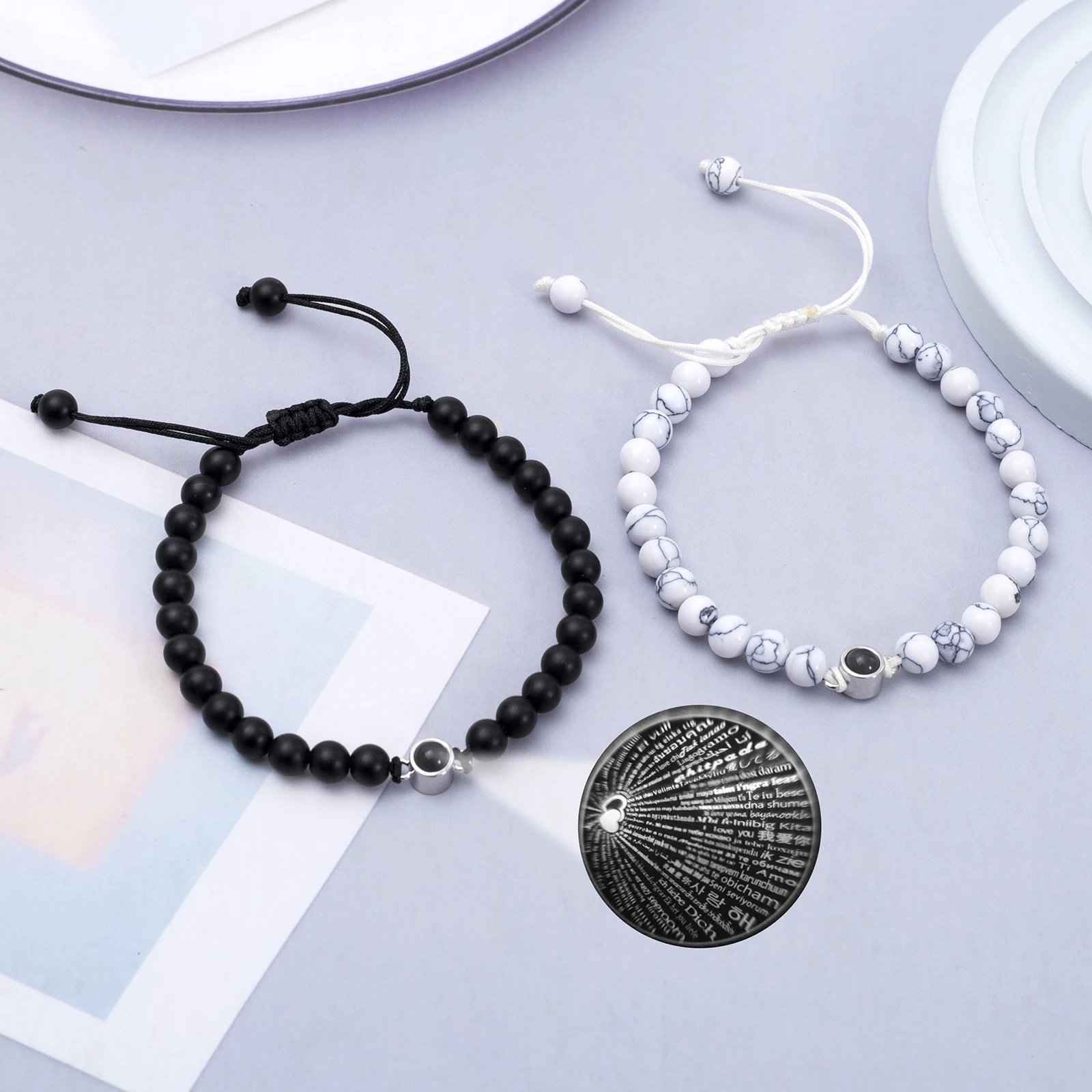 100 Languages I Love You Bracelet