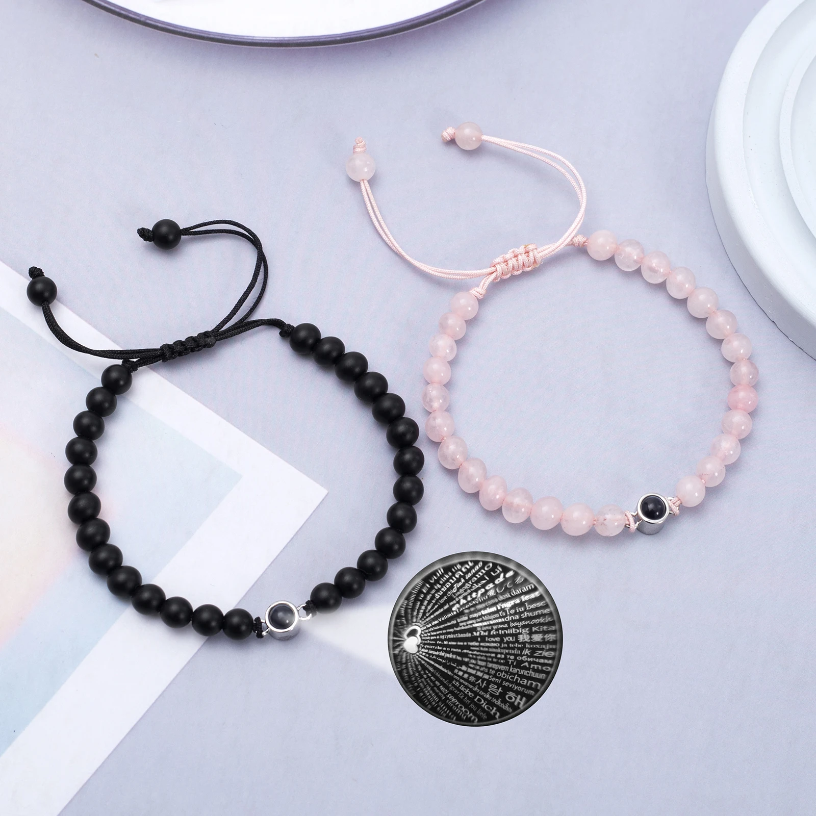 100 Languages I Love You Bracelet