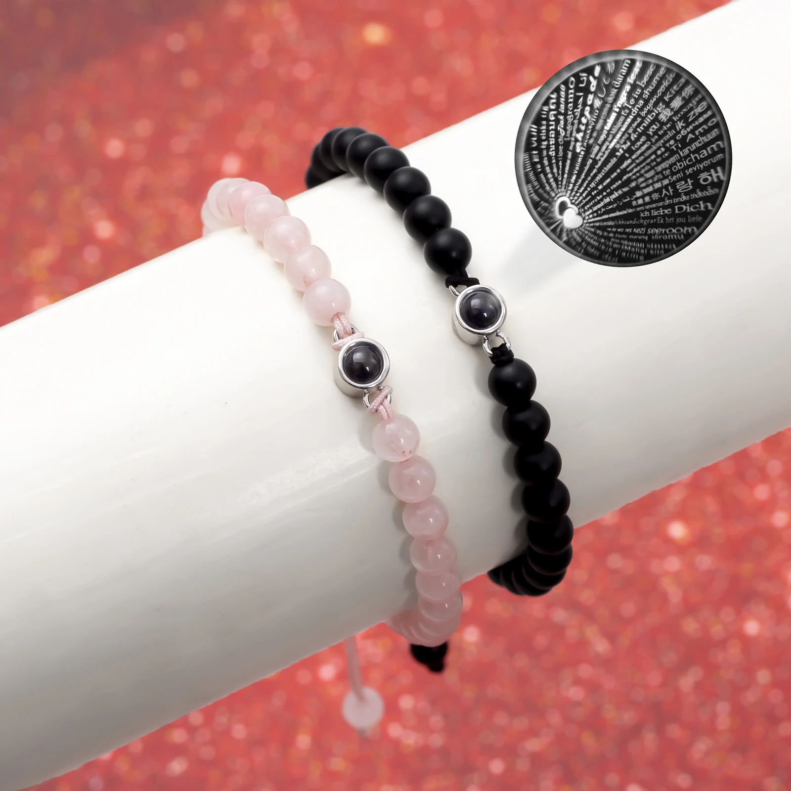 100 Languages I Love You Bracelet