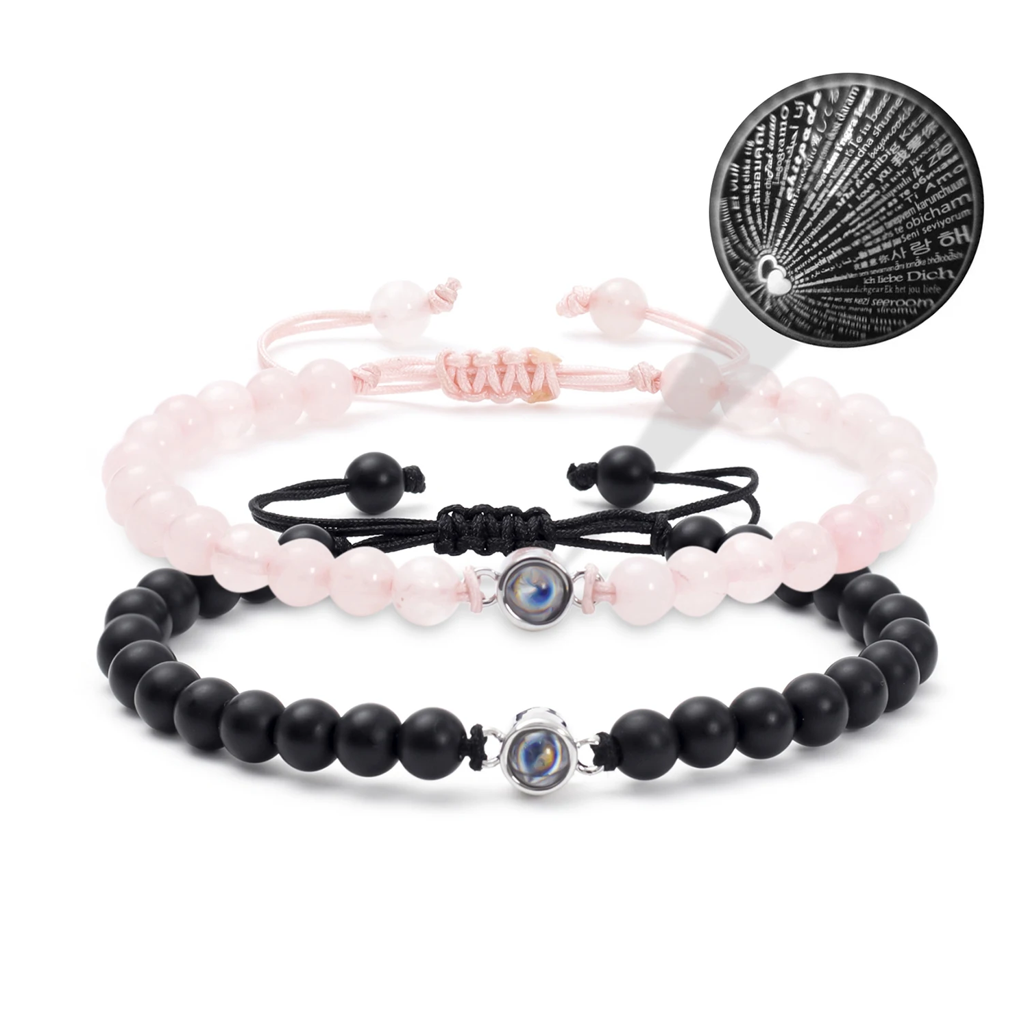 100 Languages I Love You Bracelet