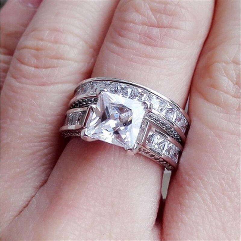 My Couple Goal Strass Promise Ring