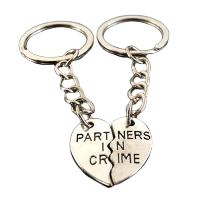 Partner in Crime Keychains