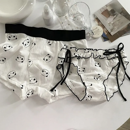 Panda Couples Matching Underwear