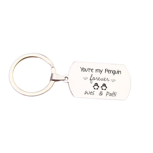 You Are My Penguin Keychain
