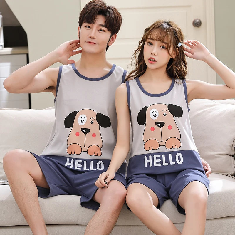 Dog Couple Pajamas