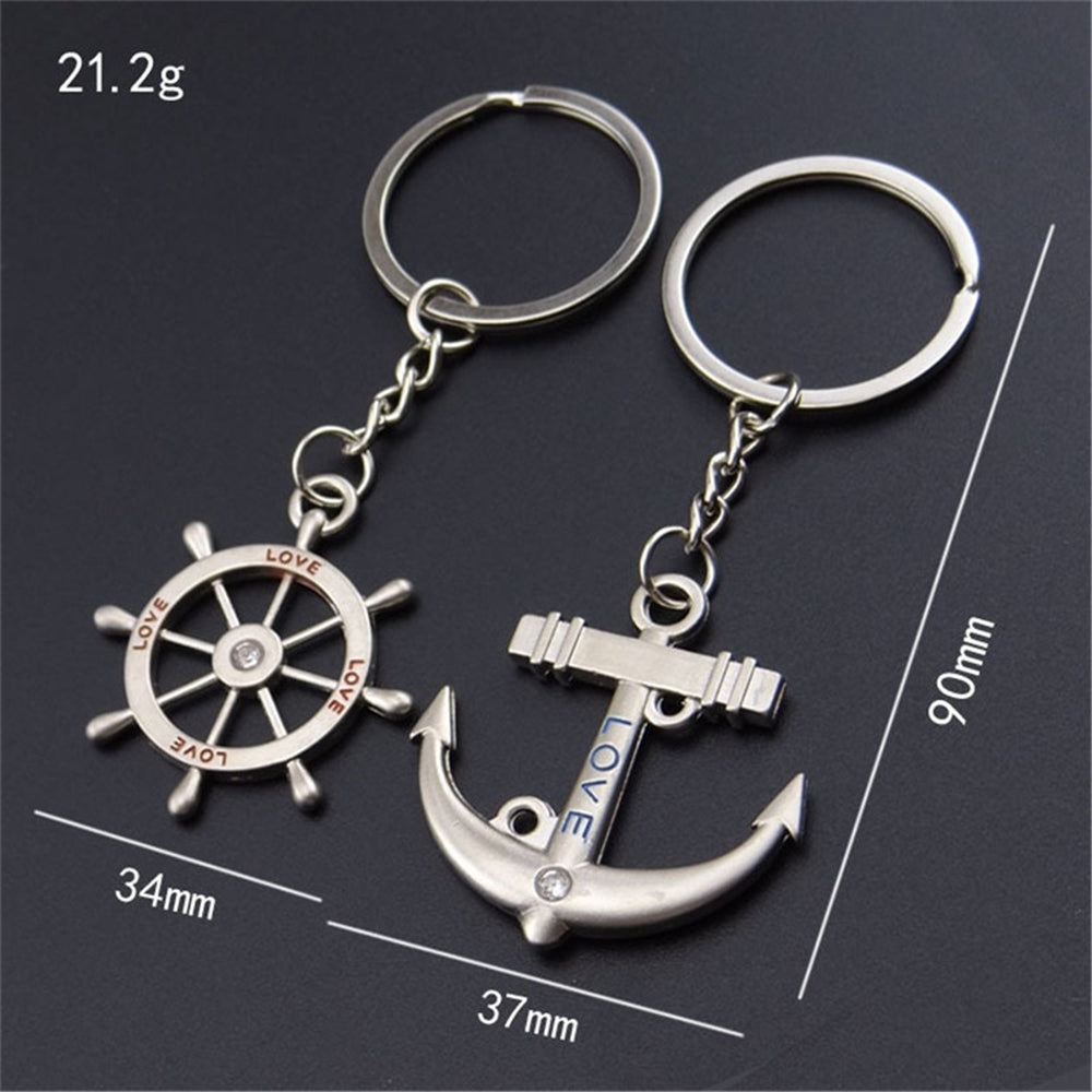 Container Ship Keychain Ship Anchor Keychain | My Couple Goal