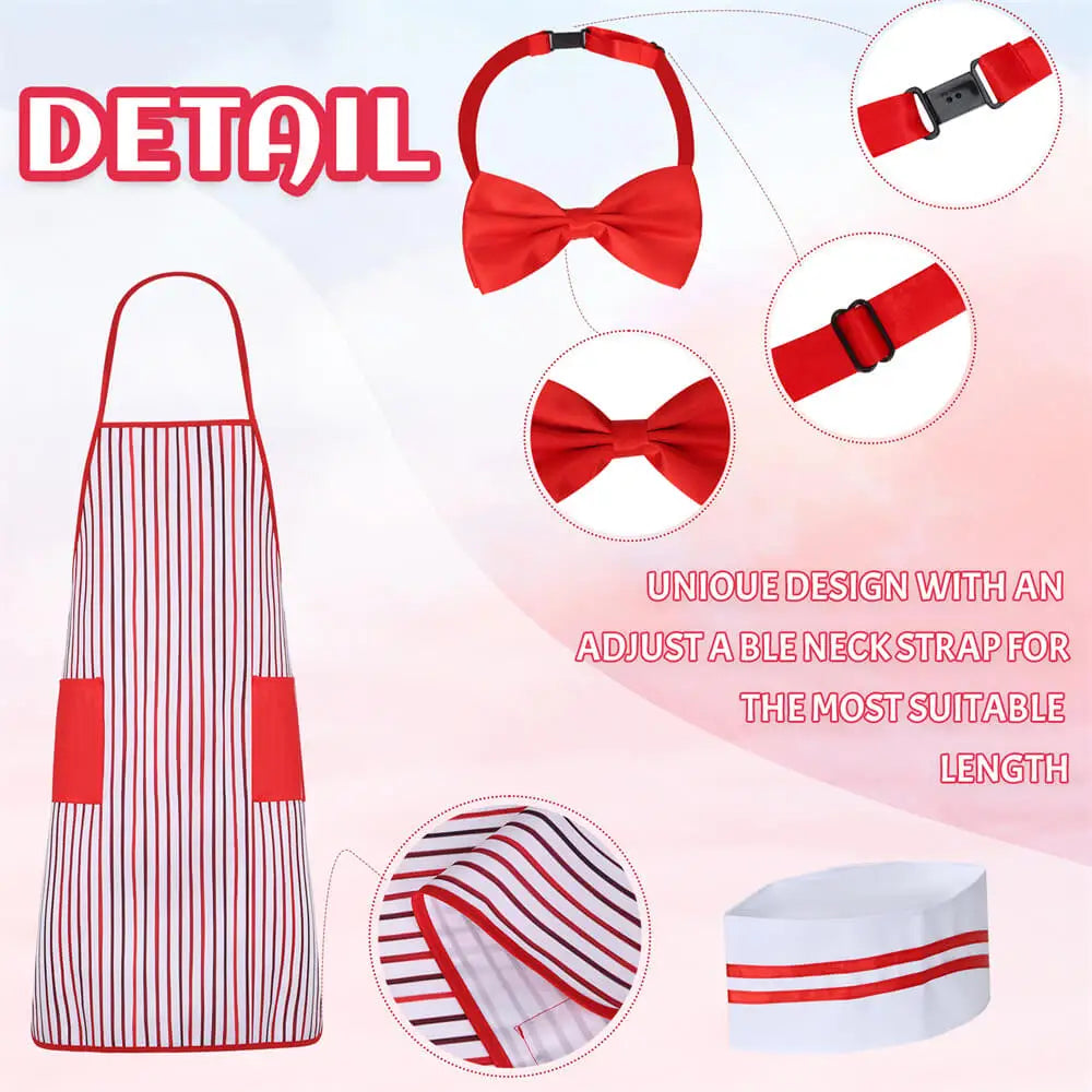 50s Waiter Couple Costume