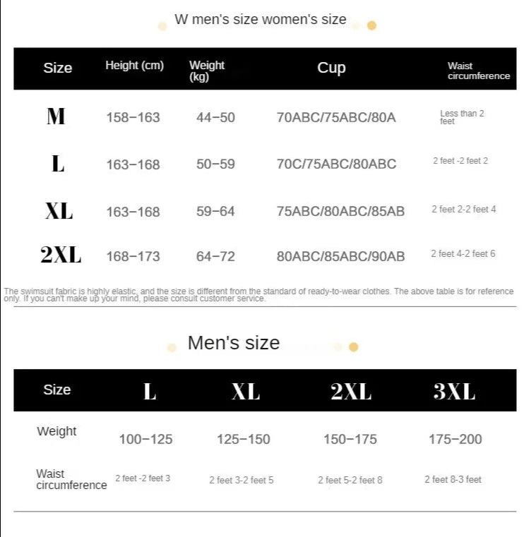 Floral couple beachwear