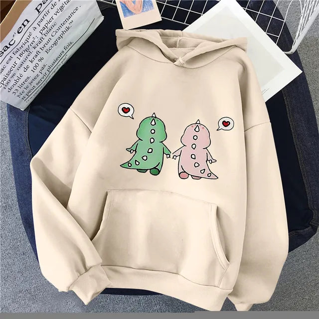 Adorable Dino Hoodies for Couples My Couple Goal