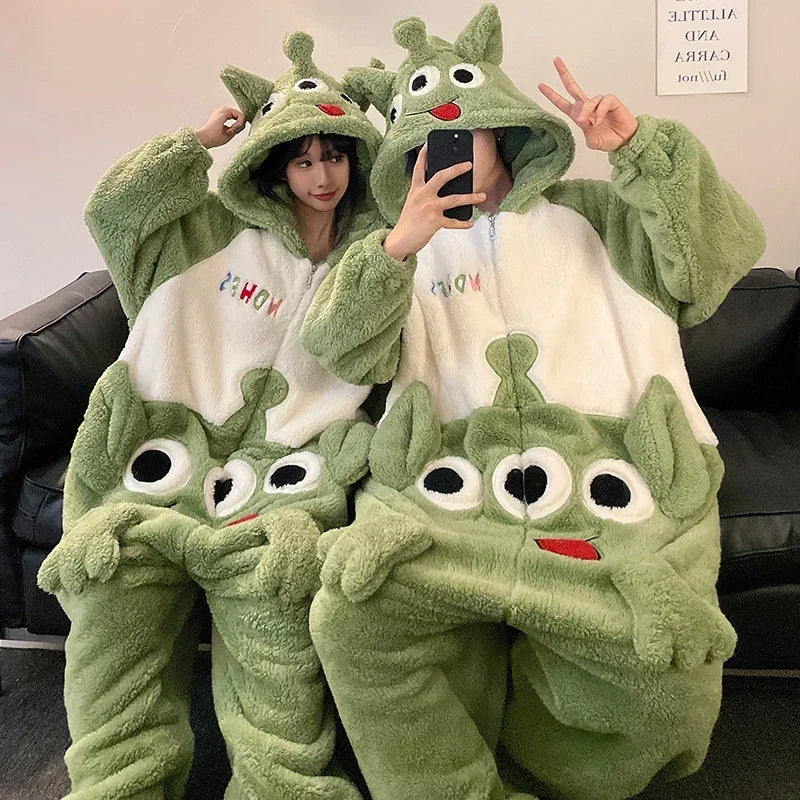 Alien Couple Onesies