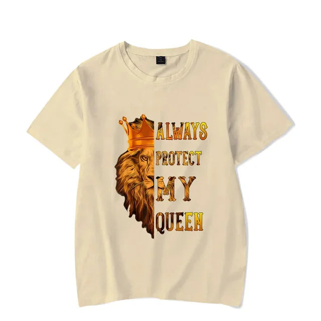 Always Protect My Queen Shirt My Couple Goal Beige King L