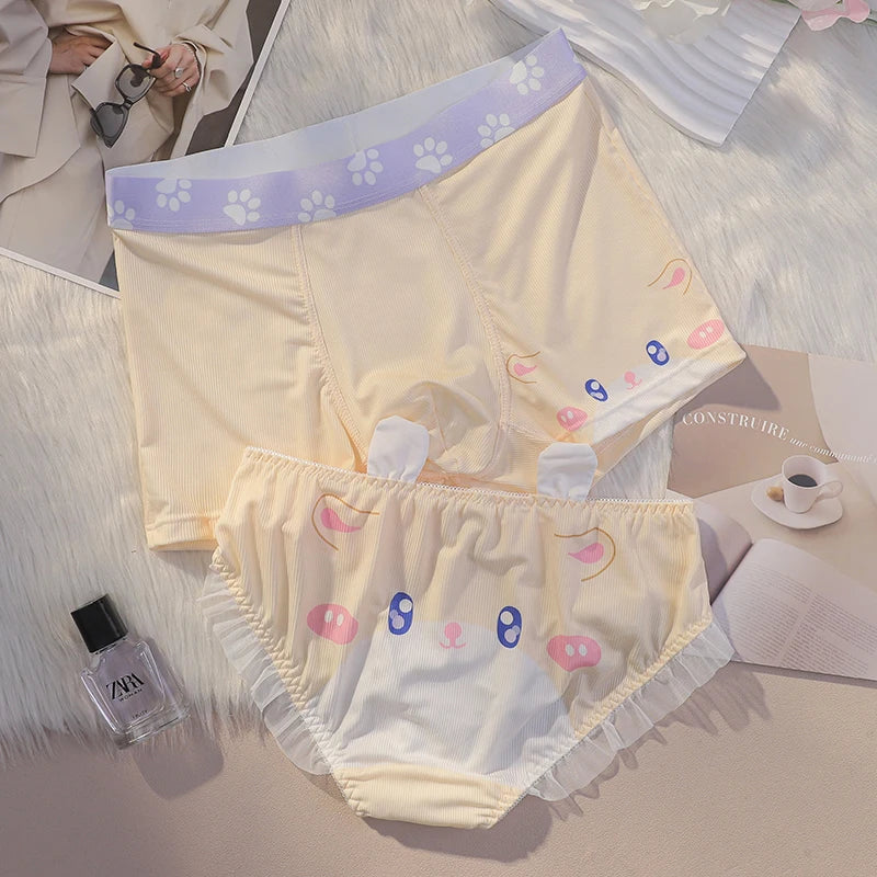 Animal Matching Couple Underwear
