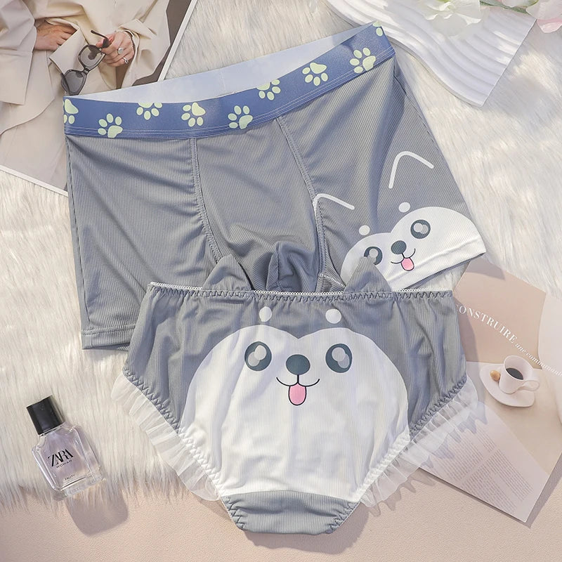 Animal Matching Couple Underwear