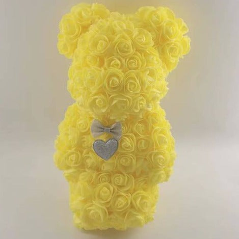 Artificial rose bear