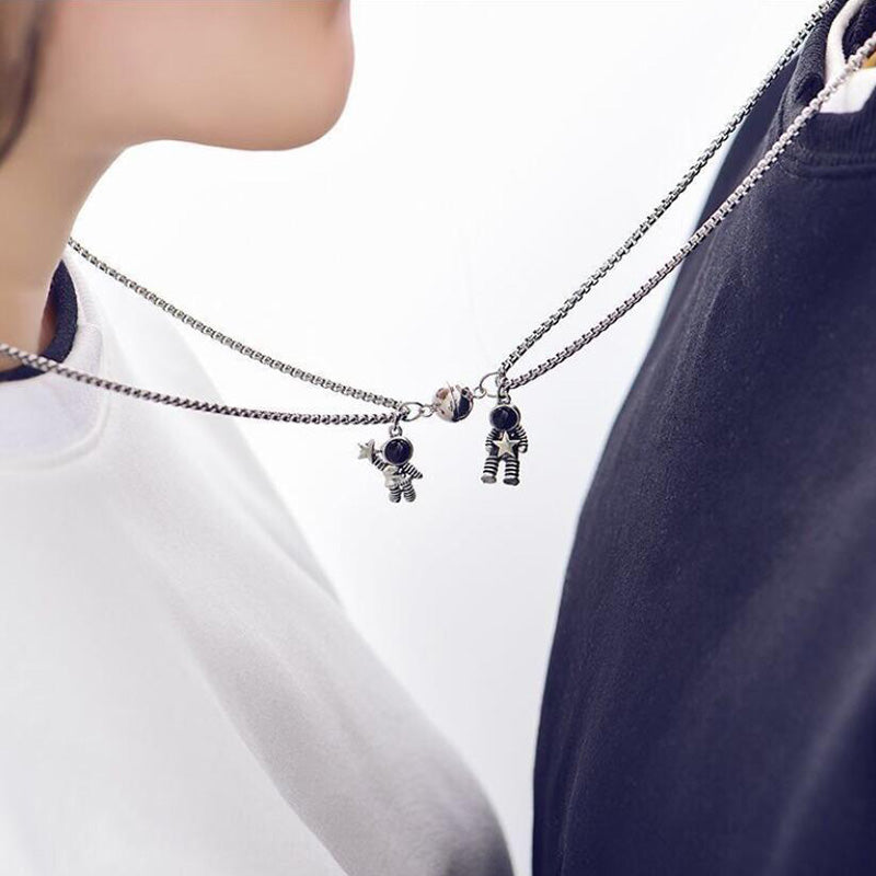 Astronaut Couple Necklace