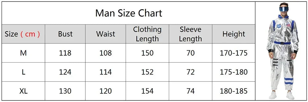 Astronaut Halloween Couple Costume