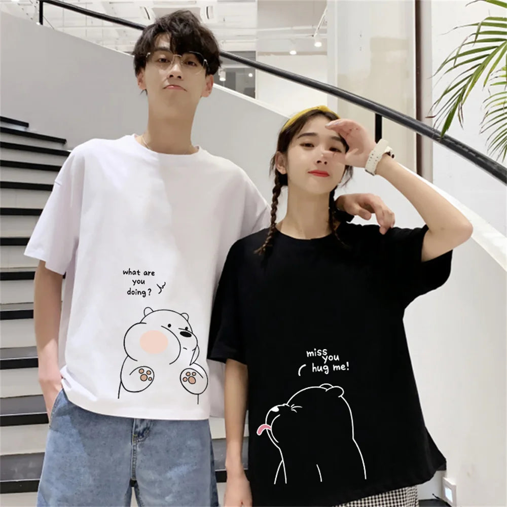 Bear Funny Couple Shirts