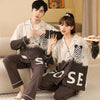 Bear Matching Cotton Pajamas for Couples