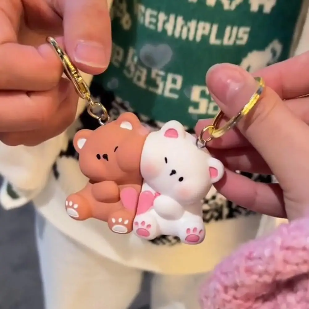 Bear Matching Keychain
