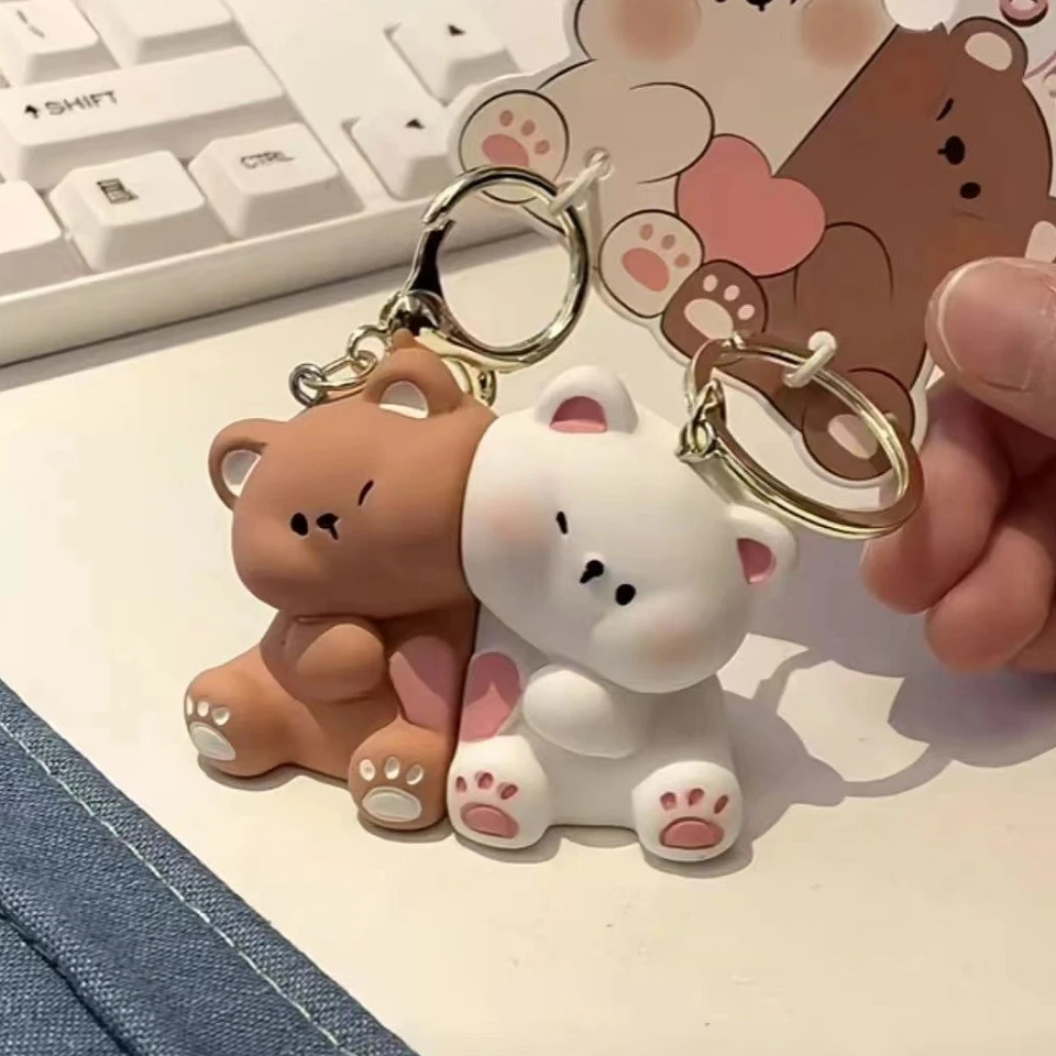 Bear Matching Keychain