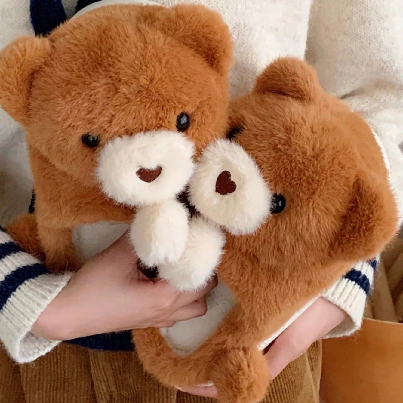 Bear Cute Couple Slippers