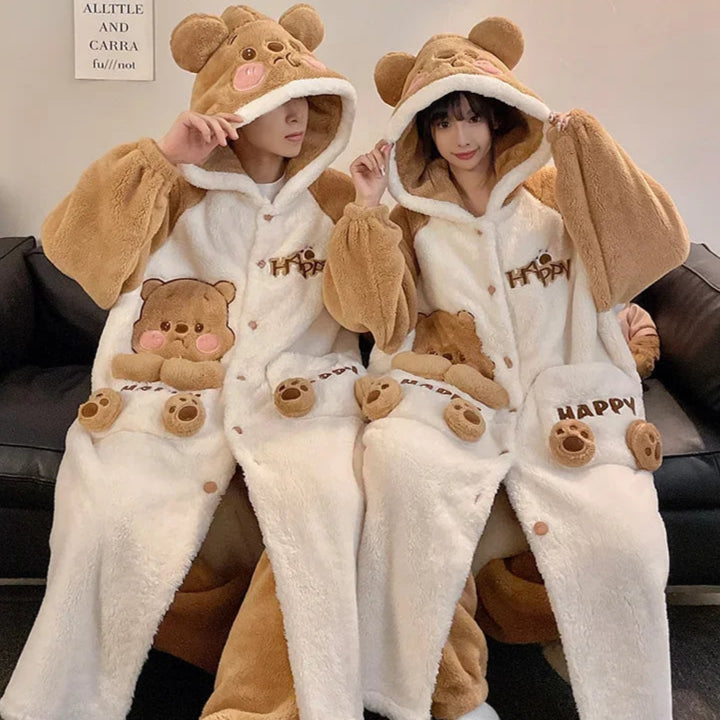 Bear Onesies for Couples