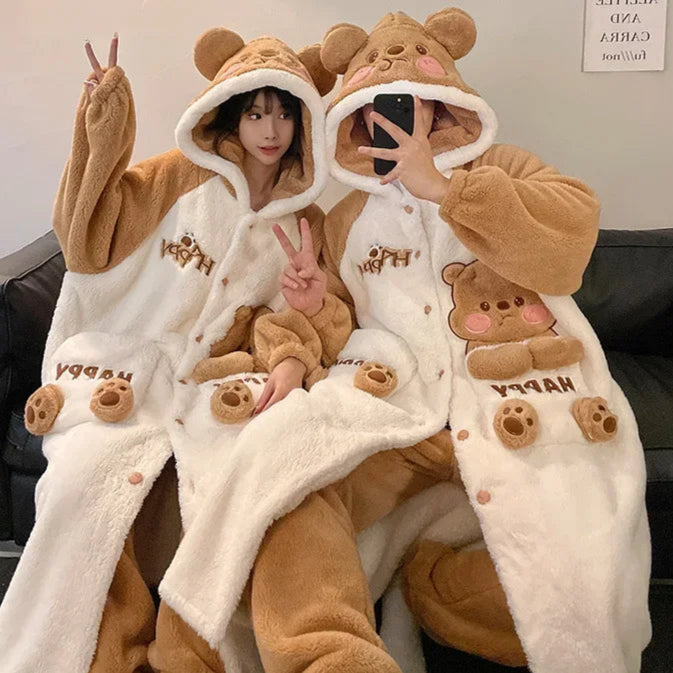 Bear Onesies for Couples