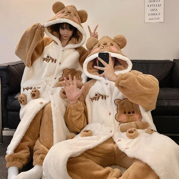 Bear Onesies for Couples