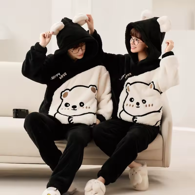 Bear onesie for couples