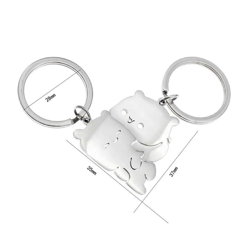 Bears Couple Keychains