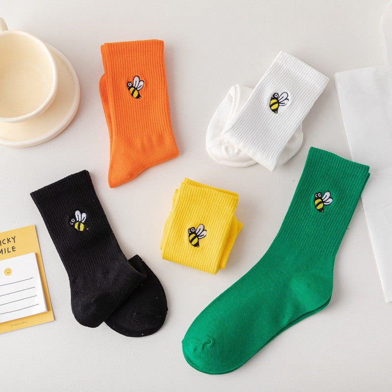 Bee couple socks