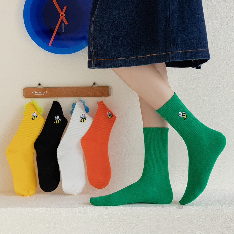 Bee couple socks