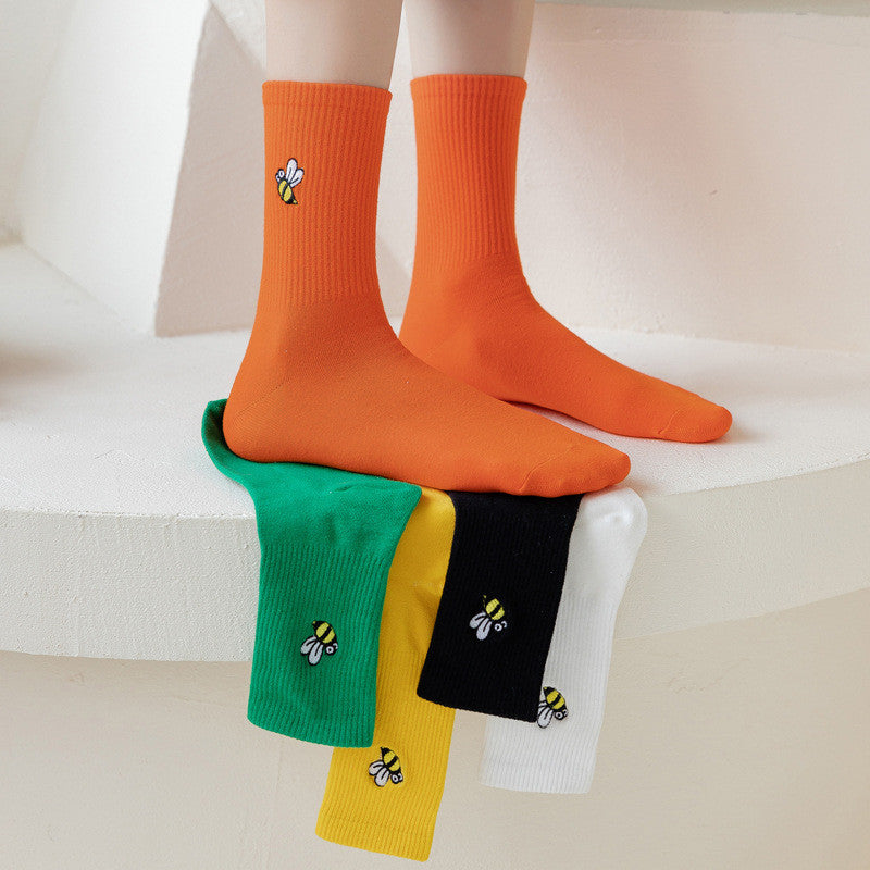 Bee couple socks