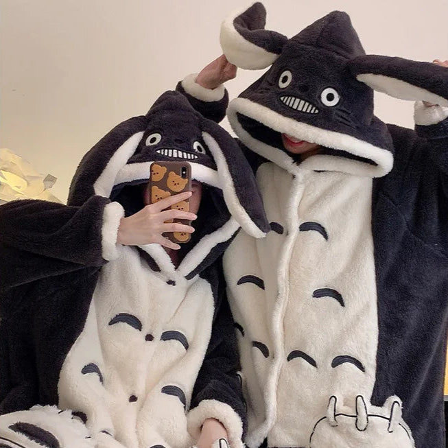 Black Rabbit Couples Onesies