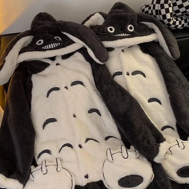 Black Rabbit Couples Onesies