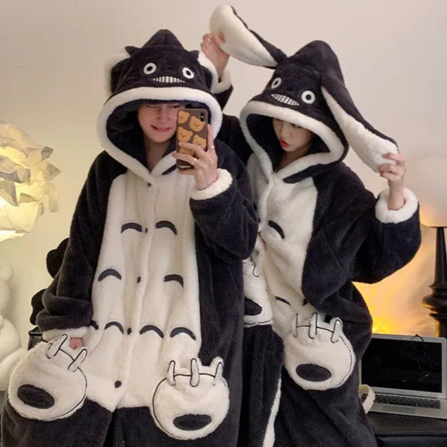 Black Rabbit Couples Onesies