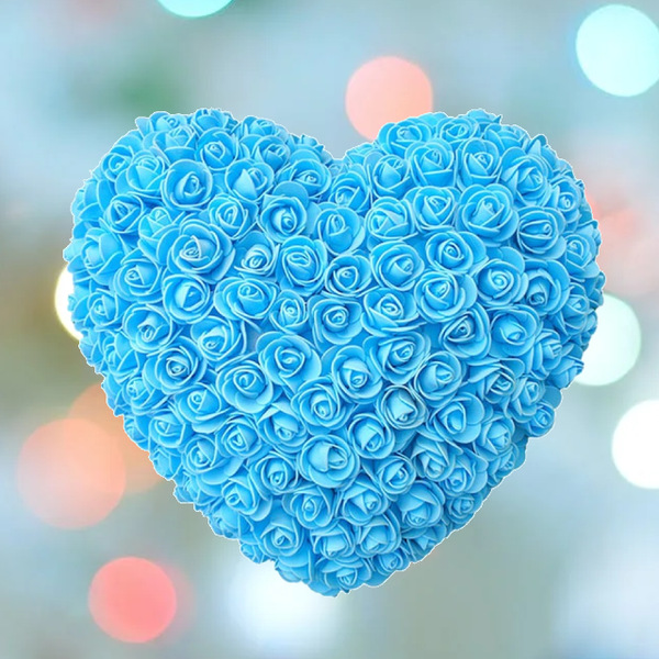 Royal Blue Roses Heart Blue Heart Roses | My Couple Goal
