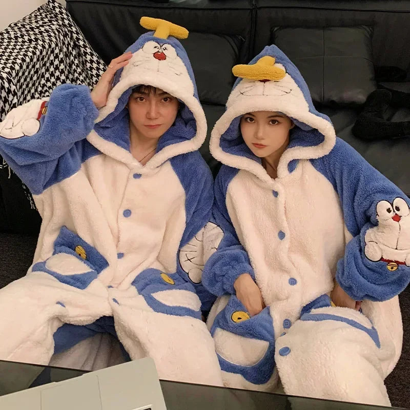 Blue and White Onesie