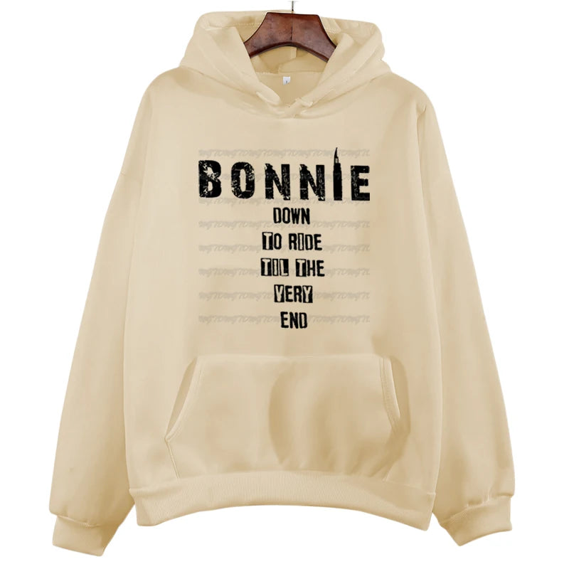 Bonnie and Clyde Hoodies for Couples