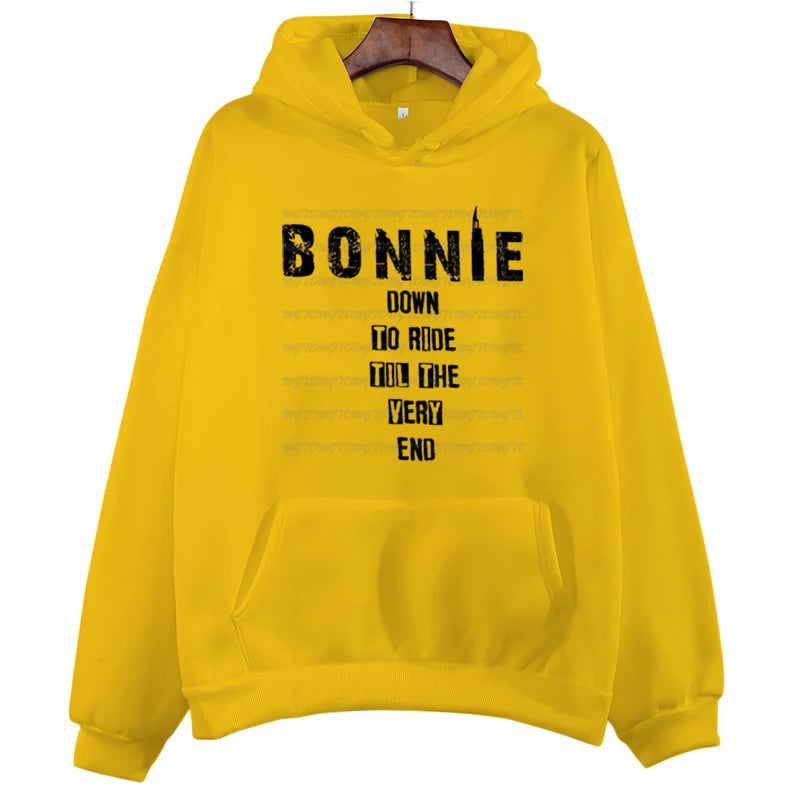 Bonnie and Clyde Hoodies for Couples