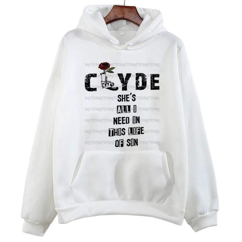 Bonnie and Clyde Hoodies for Couples