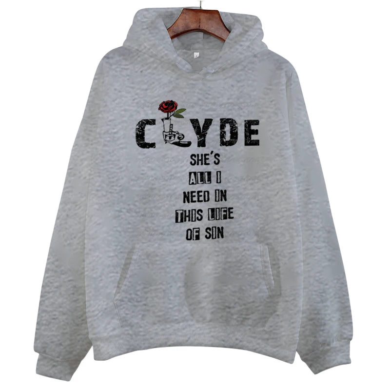 Bonnie and Clyde Hoodies for Couples