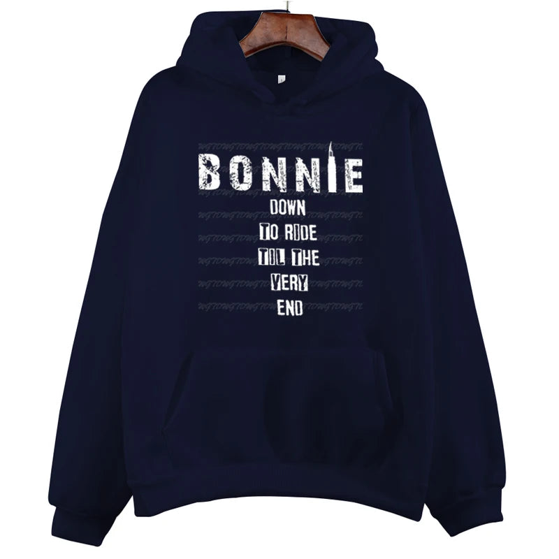 Bonnie and Clyde Hoodies for Couples