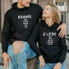 Bonnie and Clyde Hoodies for Couples