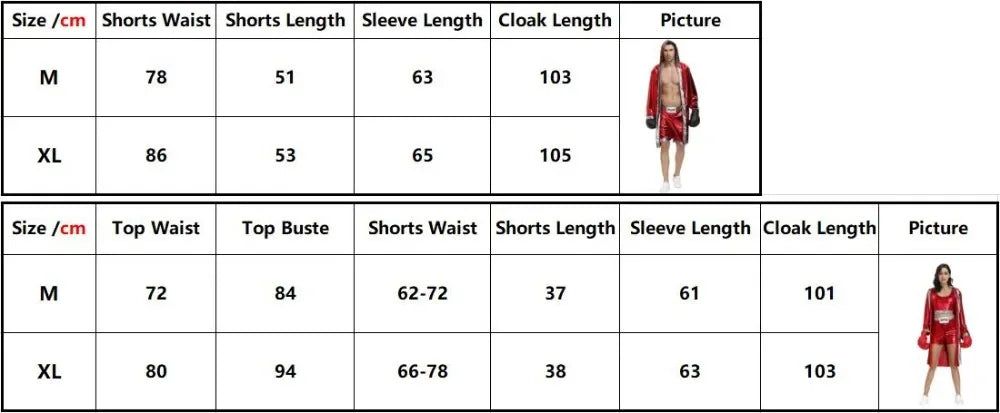 Boxing Costumes for Couples